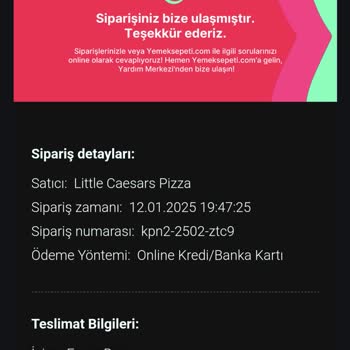 İzinsiz Sipariş Ve Yetersiz Destek