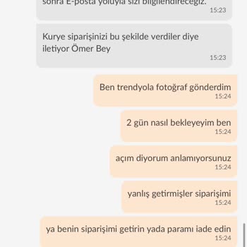 Yanlış Sipariş Ve İade Sorunu