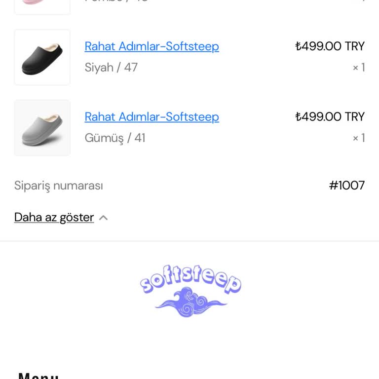 Softsteep Ödemeyi Yaptığım Halde Ürünlerim Elime Ulaşmadı
