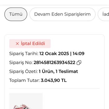 SuperStep'ten Sebepsiz Sipariş İptali