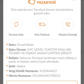 Trendyol Satıcısının İade Kabul Etmemesi