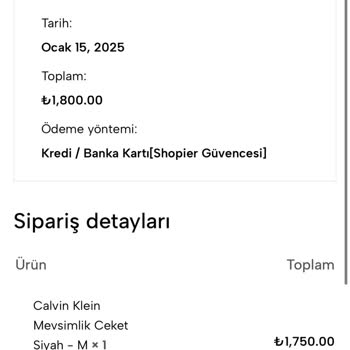 Yanlış Ürün Gönderimi Ve İletişim Eksikliği