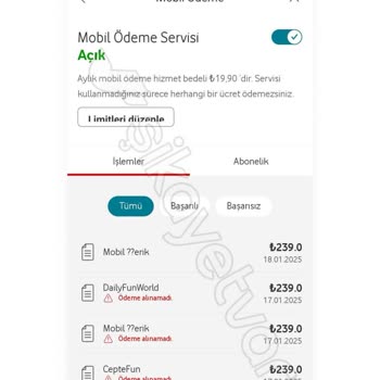 İzinsiz Mobil İçerik Ücreti Ve Fatura Şoku