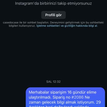 Casedocase Firmasından Aldığım Ürünler Teslim Edilmedi Ve İletişim Sağlanamıyor