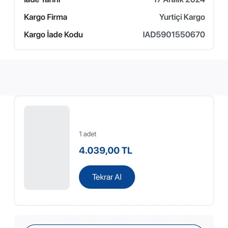 D&R İade Sürecinde Gecikme Ve İletişim Sorunları