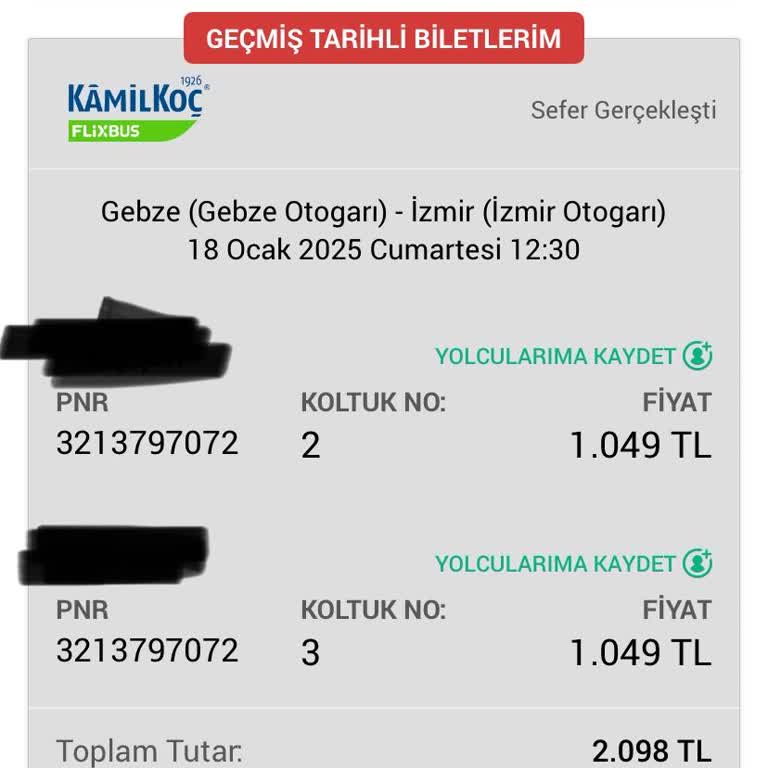 Kamil Koç'un Çifte Bilet Satışı Ve İptal Karmaşası