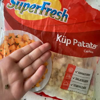 Superfresh Patates İçinden Çıkan Taş Şoku