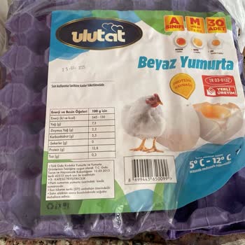 Snowy Market Ulutat Yumurtada Kalite Sorunu