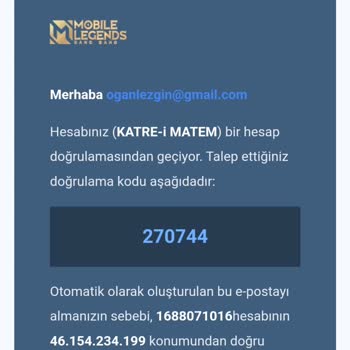 Hesabımın Yanlışlıkla Yasaklanması