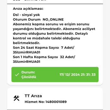 İnternet Hizmeti Alamadığım İçin Cayma Bedelsiz Fesih Talebi