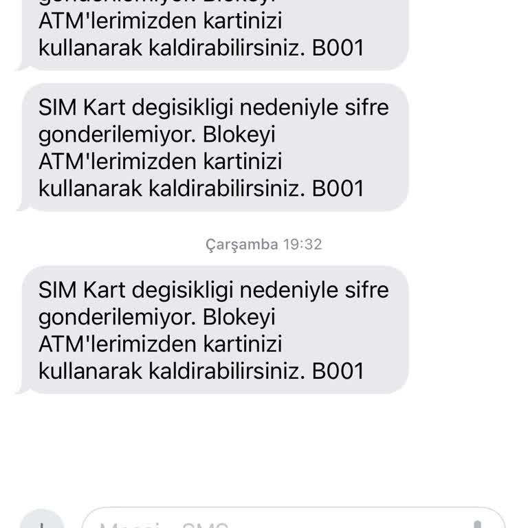 Ziraat Kartı Şifre Sorunu