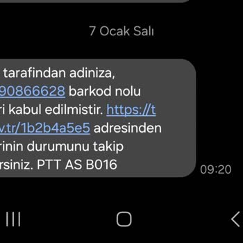 PTT Kargo'dan Şüpheli Ücret Talebi Ve Bilgi Güvenliği Endişesi
