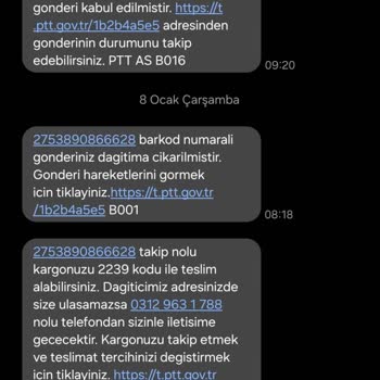 PTT Kargo'dan Şüpheli Ücret Talebi Ve Bilgi Güvenliği Endişesi