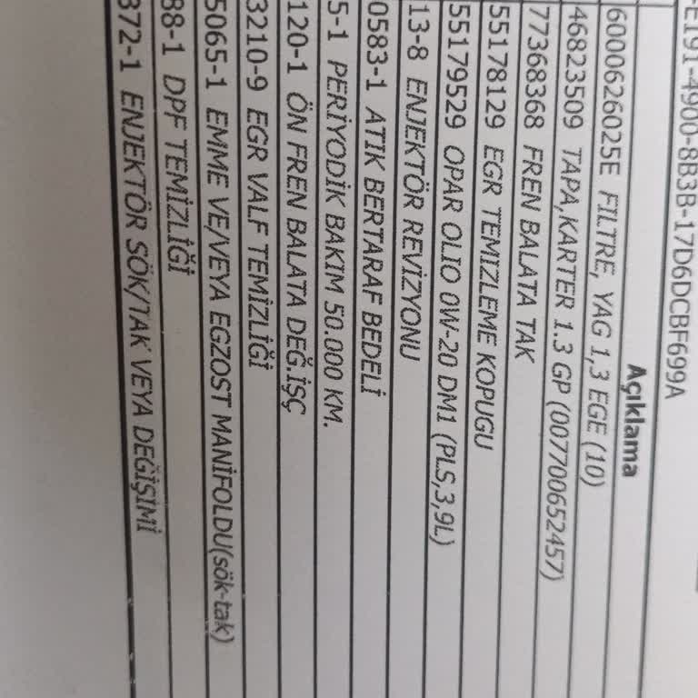 Egea Aracımın Enjektör Arızası Ve Garanti Sorunu