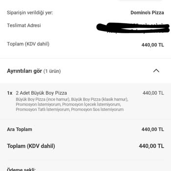 Yemeksepeti Ve Domino's: Soğuk Sipariş Ve İade Sorunu