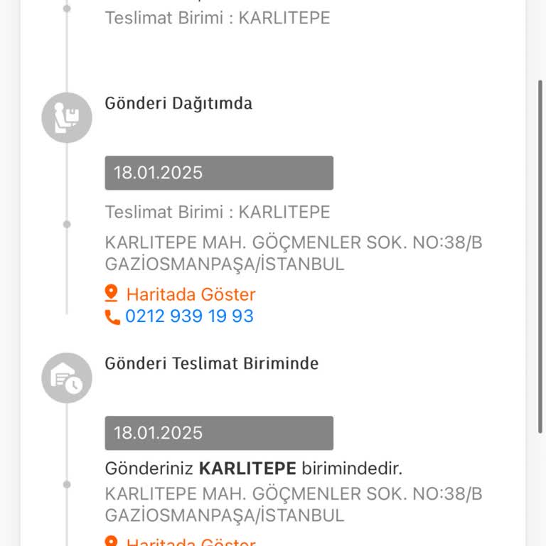 Yanlış Teslimat Mağduriyeti