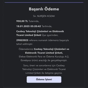 Satın Aldığım Hizmetin Eksikliği Ve İade Talebi