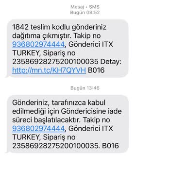 MNG Kargo'nun Yanlış İade Süreci Ve Zara Ürün Teslimat Sorunu