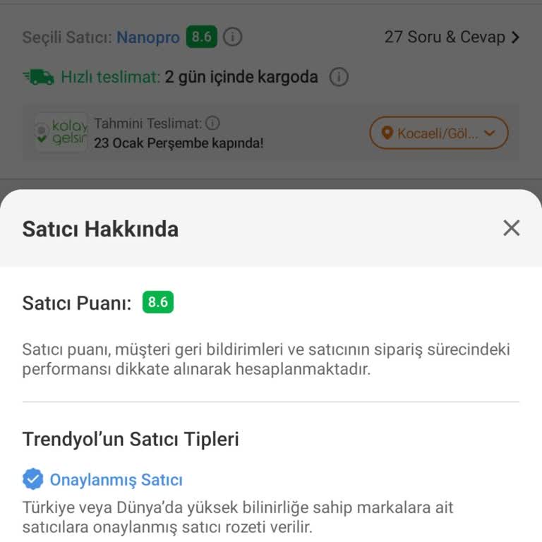 Trendyol'da Kayıp Ürün Ve İptal Sorunu