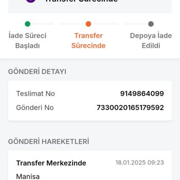Kargom Bilgim Dışında İade Edildi!