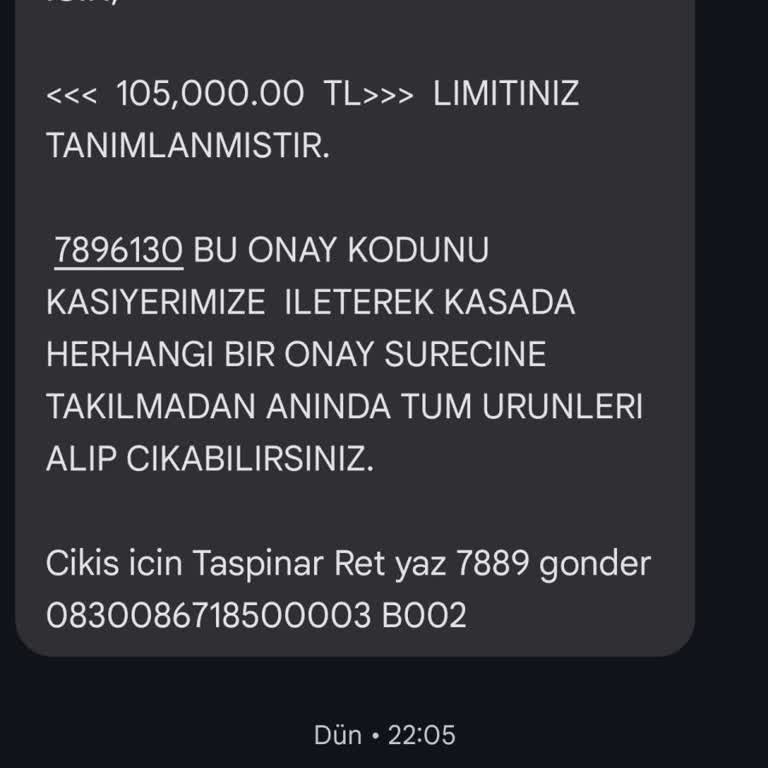 Yanıltıcı Mesaj Ve Şube Sorunu