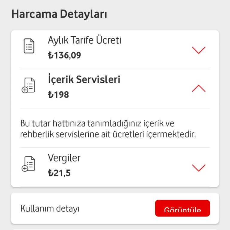 Yanlış Yansıtılan İçerik Servisi Ücreti