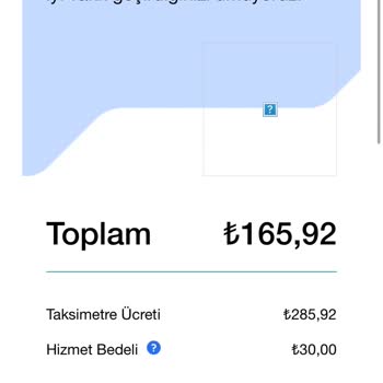 Uber Taksimetre Sorunu Ve Yetersiz Müşteri Hizmetleri