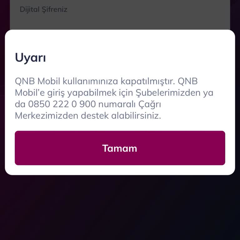 QNB Mobil Giriş Sorunu: Ödeme Yapamıyorum!
