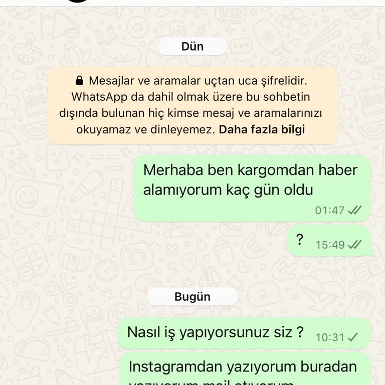 Uzun Süreli Teslimat Sorunu Ve İletişim Eksikliği