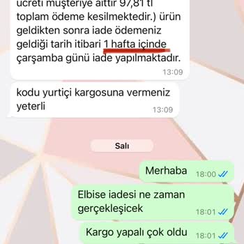 İade Sürecinde Gecikme Ve İletişim Sorunları