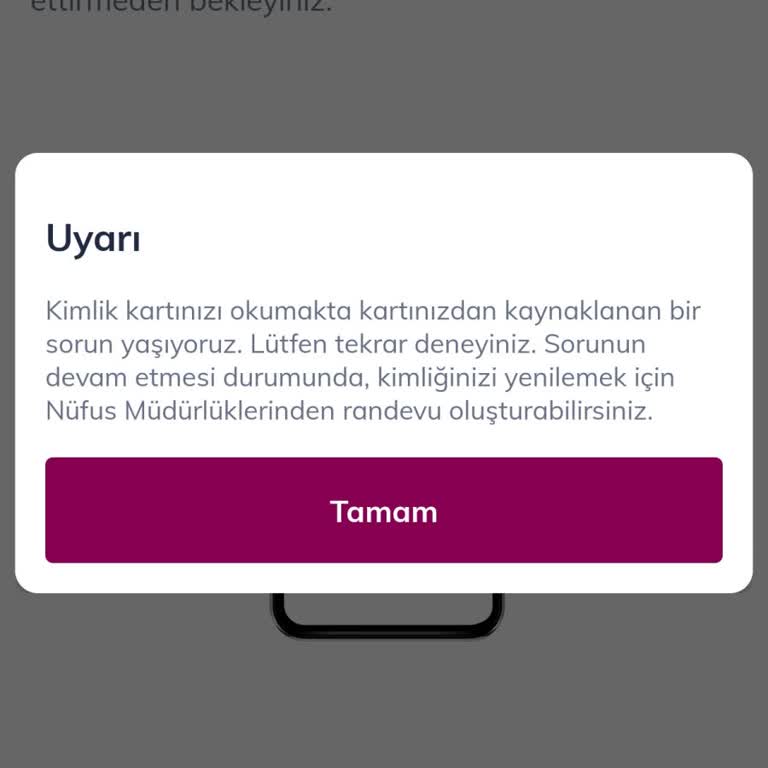 Kart Şifresi Sıfırlama Ve Kimlik Doğrulama Sorunu