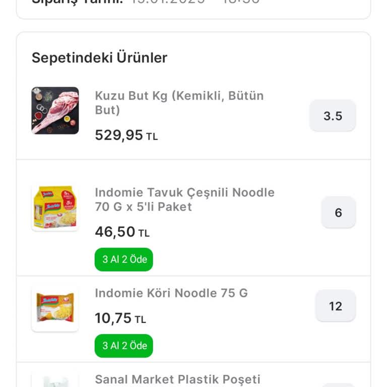 Migros'ta Sipariş Ve Money Kullanım Sorunu