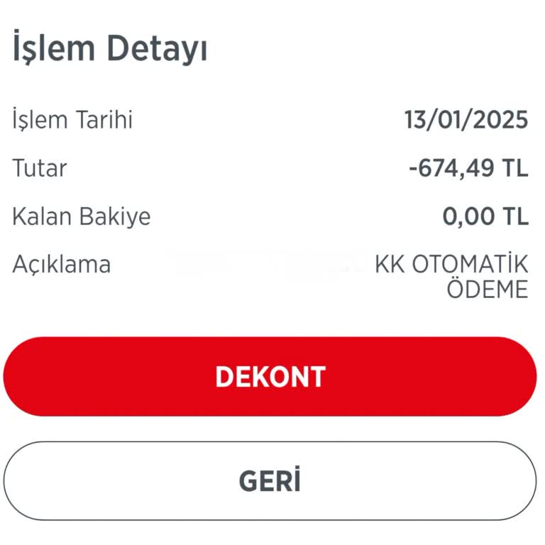 Bilinmeyen Otomatik Ödeme Talimatı Mağduriyeti