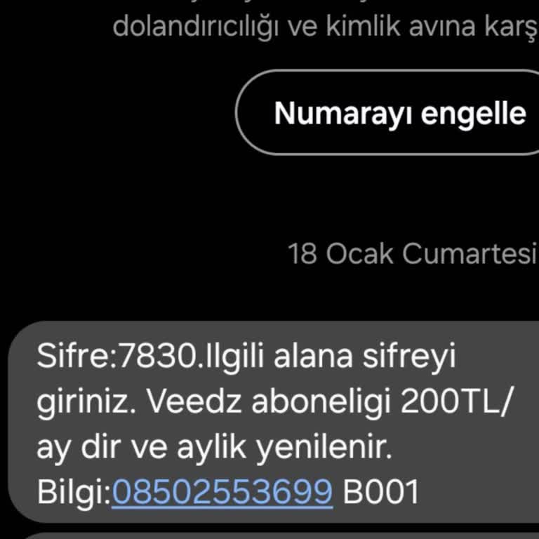 İstenmeyen Üyelik Ve 200 TL Fatura Şoku