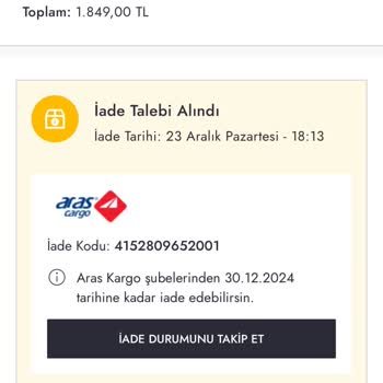 Boyner Ve Aras Kargo Arasında Kaybolan Ürün Ve İade Sorunu