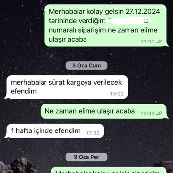 Gofeel TR'den Siparişlerim 3 Haftadır Gelmedi