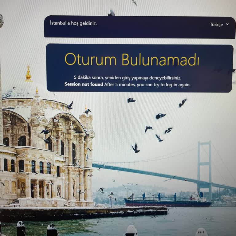 İBB Wi-Fi Bağlantı Sorunu: Oturum Bulunamadı Hatası