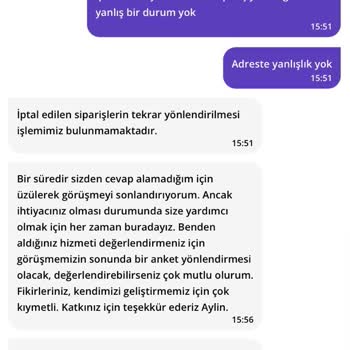 İptal Edilen Sipariş Ve İade Sorunu