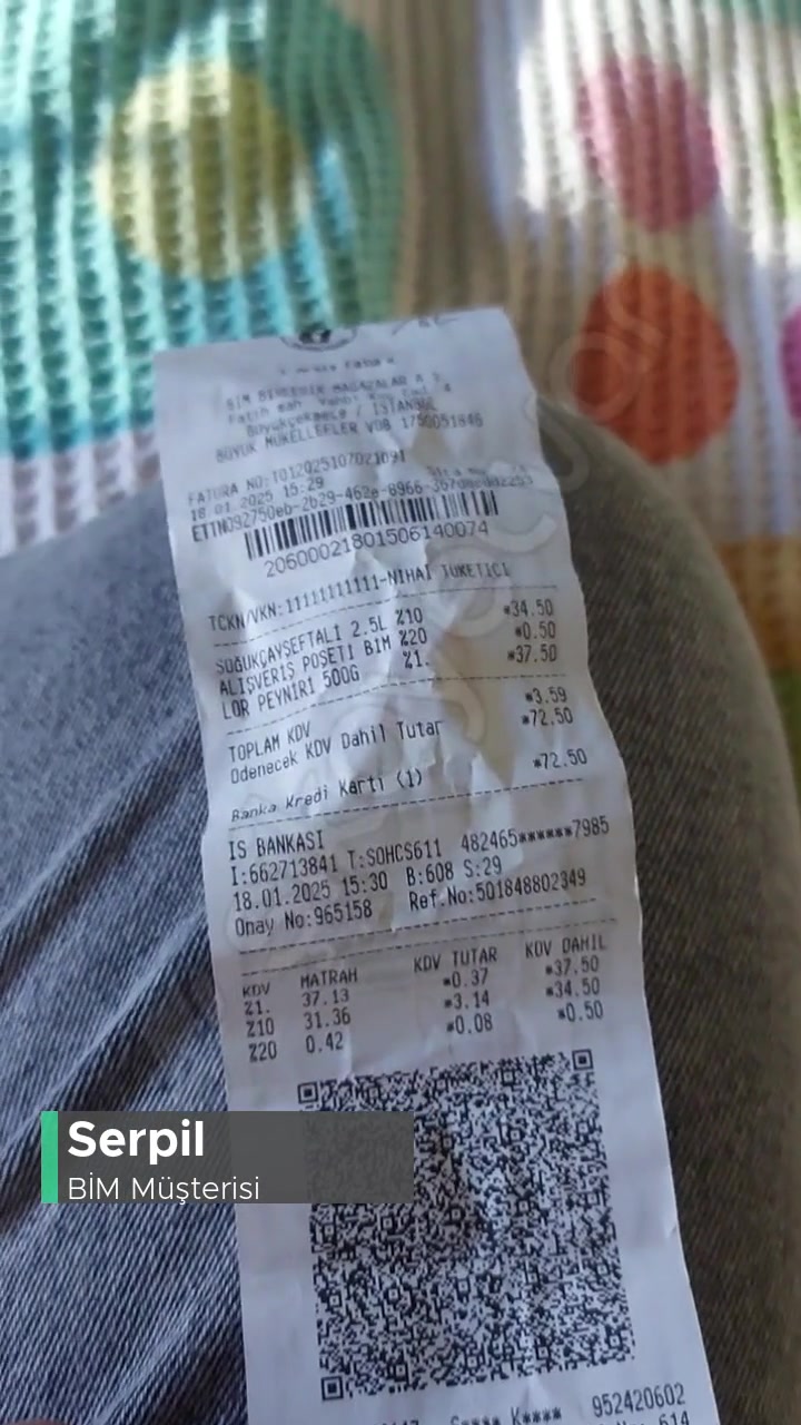 BİM Ürün Aldım Para Hasarlı Diye Almadılar! videonun kapak resmi