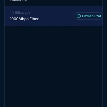 Fiber Hizmetinin Aniden Sonlandırılması Ve İade Sorunu