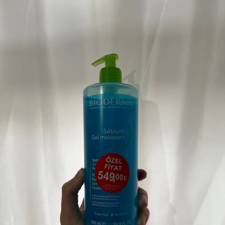 Bioderma Sebium Yüz Temizleme Jelinin Orijinalliği Hakkında Şüphe
