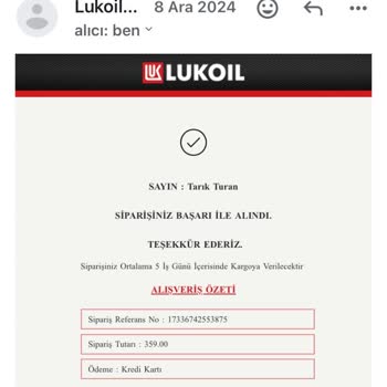 Lukoil Online Alışverişinde İade Sorunu Ve Geri Ödeme Beklentisi
