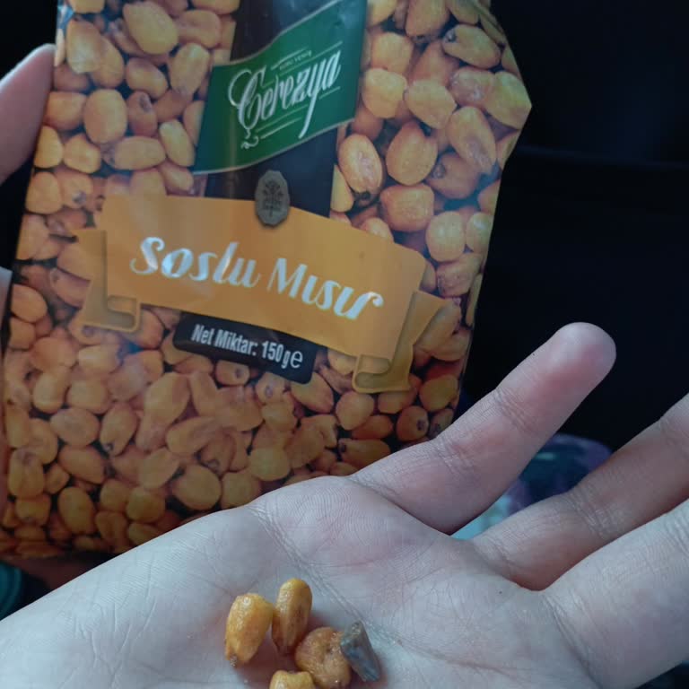 Çerezya Soslu Mısırdan Taş Çıktı: Diş Sağlığı Tehlikede