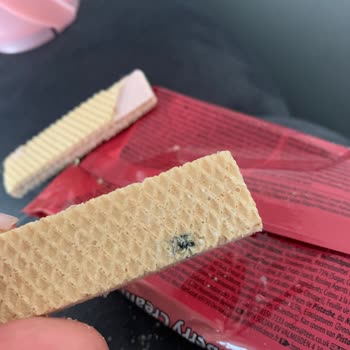 Eti Gıda Hoşbeş Gofretin İçinden Çıkan Şaşırtıcı Madde