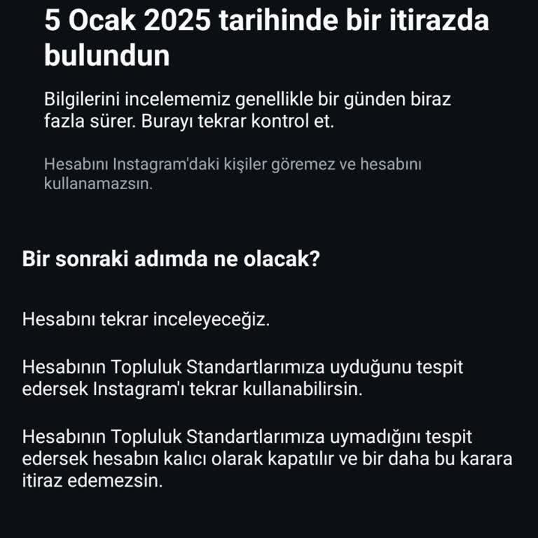 Instagram Hesabım Haksız Yere Askıya Alındı!