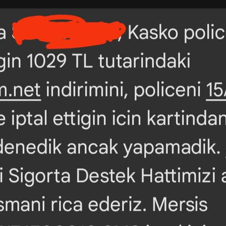 Kasko İndirimi Geri Alındı: Beklenmedik Kesinti