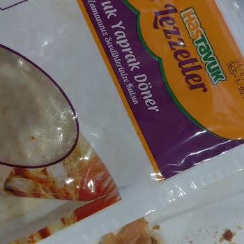 Pişmemiş Tavuk Döner Şoku