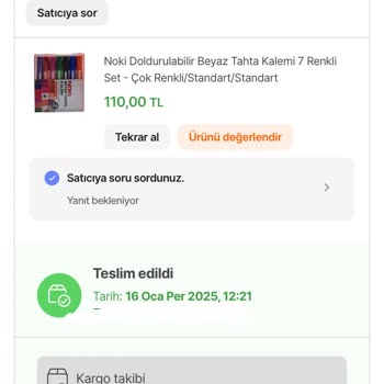 Yanlış Ürün Gönderimi Ve İletişim Eksikliği