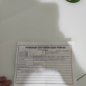 Ayakkabıdaki Hızlı Yıpranma Ve Yetersiz Müşteri Hizmeti