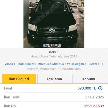 Aracım Yanlış Seride Listelendi, Acil Düzeltme Gerekiyor